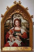 Pieter van Aelst Madonna witch Child Spain oil painting artist